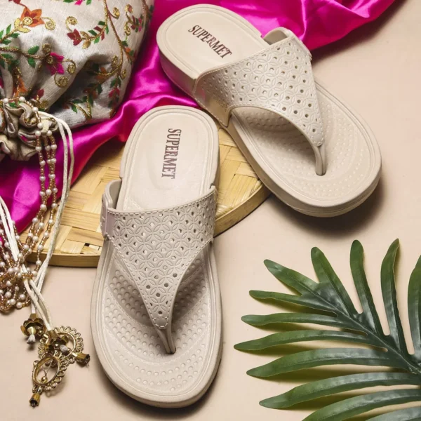 Beige Eva Casual Slipper for Women