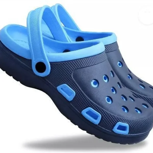 Blue Comfort Slip-On Clogs