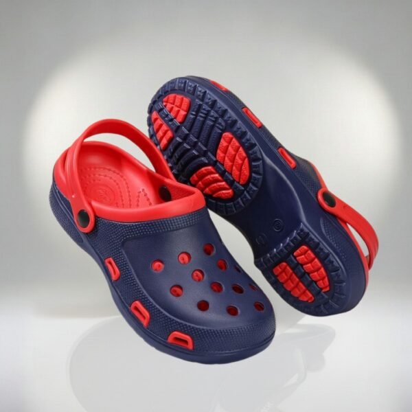 Red Eva Casual Clogs For Men