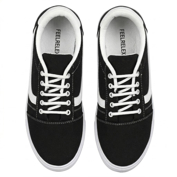 Classic Sneaker Shoes for Men (Black & White)