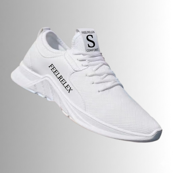 FEEL RELAX Graceful Men Casual Shoes (White)